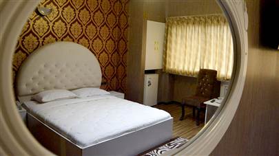 اتاق دو تخته دبل هتل کاسپین تبریز